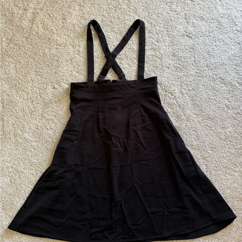 Black Cross-Back Dress
